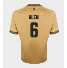 Moški Crystal Palace Marc Guehi #6 Replika nogometni dresi Gostujoči 2025-26 Kratek Rokav
