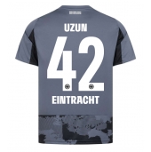 Moški Eintracht Frankfurt Can Uzun #42 Replika nogometni dresi Tretji 2025-26 Kratek Rokav