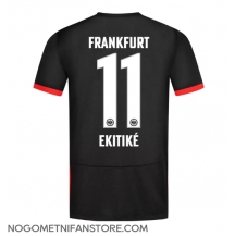 Moški Eintracht Frankfurt Hugo Ekitike #11 Replika nogometni dresi Gostujoči 2024-25 Kratek Rokav