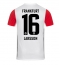 Moški Eintracht Frankfurt Hugo Larsson #16 Replika nogometni dresi Domači 2024-25 Kratek Rokav