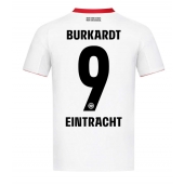Moški Eintracht Frankfurt Jonathan Burkardt #9 Replika nogometni dresi Gostujoči 2025-26 Kratek Rokav