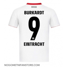 Moški Eintracht Frankfurt Jonathan Burkardt #9 Replika nogometni dresi Gostujoči 2025-26 Kratek Rokav