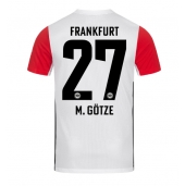 Moški Eintracht Frankfurt Mario Gotze #27 Replika nogometni dresi Domači 2024-25 Kratek Rokav