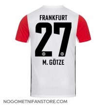 Moški Eintracht Frankfurt Mario Gotze #27 Replika nogometni dresi Domači 2024-25 Kratek Rokav