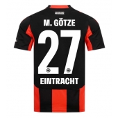Moški Eintracht Frankfurt Mario Gotze #27 Replika nogometni dresi Domači 2025-26 Kratek Rokav