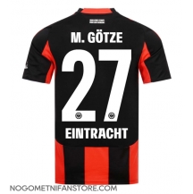 Moški Eintracht Frankfurt Mario Gotze #27 Replika nogometni dresi Domači 2025-26 Kratek Rokav