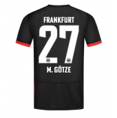 Moški Eintracht Frankfurt Mario Gotze #27 Replika nogometni dresi Gostujoči 2024-25 Kratek Rokav
