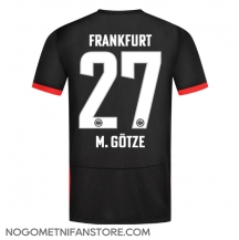Moški Eintracht Frankfurt Mario Gotze #27 Replika nogometni dresi Gostujoči 2024-25 Kratek Rokav