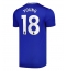 Moški Everton Ashley Young #18 Replika nogometni dresi Domači 2024-25 Kratek Rokav