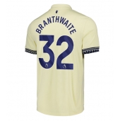 Moški Everton Jarrad Branthwaite #32 Replika nogometni dresi Gostujoči 2025-26 Kratek Rokav