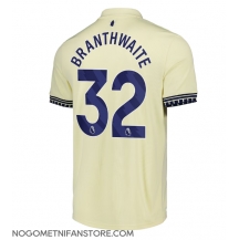 Moški Everton Jarrad Branthwaite #32 Replika nogometni dresi Gostujoči 2025-26 Kratek Rokav