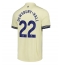 Moški Everton Kiernan Dewsbury-Hall #22 Replika nogometni dresi Gostujoči 2025-26 Kratek Rokav
