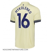 Moški Everton Vitaliy Mykolenko #16 Replika nogometni dresi Gostujoči 2025-26 Kratek Rokav