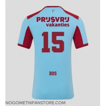 Moški Feyenoord Jordan Bos #15 Replika nogometni dresi Tretji 2025-26 Kratek Rokav