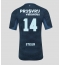Moški Feyenoord Sem Steijn #14 Replika nogometni dresi Gostujoči 2025-26 Kratek Rokav