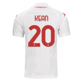 Moški Fiorentina Moise Kean #20 Replika nogometni dresi Gostujoči 2024-25 Kratek Rokav