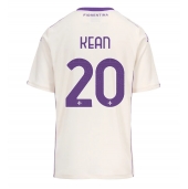 Moški Fiorentina Moise Kean #20 Replika nogometni dresi Gostujoči 2025-26 Kratek Rokav