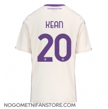 Moški Fiorentina Moise Kean #20 Replika nogometni dresi Gostujoči 2025-26 Kratek Rokav