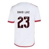Moški Flamengo David Luiz #23 Replika nogometni dresi Gostujoči 2024-25 Kratek Rokav
