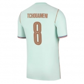 Moški Francija Aurelien Tchouameni #8 Replika nogometni dresi Gostujoči SP 2026 Kratek Rokav
