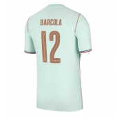 Moški Francija Bradley Barcola #12 Replika nogometni dresi Gostujoči SP 2026 Kratek Rokav