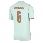 Moški Francija Eduardo Camavinga #6 Replika nogometni dresi Gostujoči SP 2026 Kratek Rokav