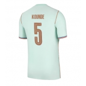 Moški Francija Jules Kounde #5 Replika nogometni dresi Gostujoči SP 2026 Kratek Rokav