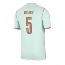 Moški Francija Jules Kounde #5 Replika nogometni dresi Gostujoči SP 2026 Kratek Rokav