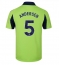 Moški Fulham Joachim Andersen #5 Replika nogometni dresi Gostujoči 2025-26 Kratek Rokav