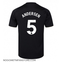 Moški Fulham Joachim Andersen #5 Replika nogometni dresi Tretji 2025-26 Kratek Rokav