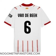 Moški Girona Donny van de Beek #6 Replika nogometni dresi Domači 2025-26 Kratek Rokav