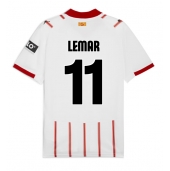 Moški Girona Thomas Lemar #11 Replika nogometni dresi Domači 2025-26 Kratek Rokav