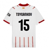 Moški Girona Viktor Tsyhankov #15 Replika nogometni dresi Domači 2025-26 Kratek Rokav