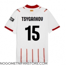 Moški Girona Viktor Tsyhankov #15 Replika nogometni dresi Domači 2025-26 Kratek Rokav