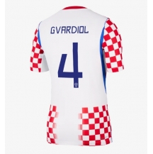 Moški Hrvaška Josko Gvardiol #4 Replika nogometni dresi Domači SP 2026 Kratek Rokav
