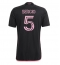 Moški Inter Miami Sergio Busquets #5 Replika nogometni dresi Gostujoči 2024-25 Kratek Rokav
