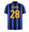 Moški Inter Milan Benjamin Pavard #28 Replika nogometni dresi Domači 2026-27 Kratek Rokav