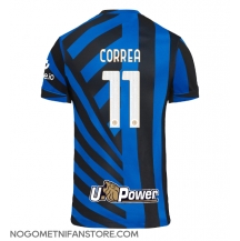 Moški Inter Milan Joaquin Correa #11 Replika nogometni dresi Domači 2024-25 Kratek Rokav