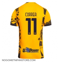 Moški Inter Milan Joaquin Correa #11 Replika nogometni dresi Tretji 2024-25 Kratek Rokav