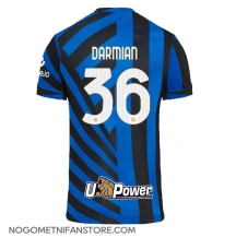 Moški Inter Milan Matteo Darmian #36 Replika nogometni dresi Domači 2024-25 Kratek Rokav