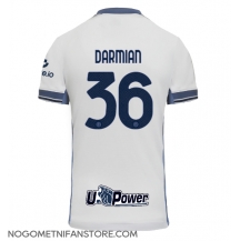 Moški Inter Milan Matteo Darmian #36 Replika nogometni dresi Gostujoči 2024-25 Kratek Rokav