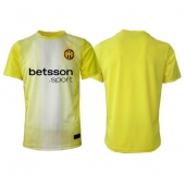 Moški Inter Milan Vratar Replika nogometni dresi Gostujoči 2025-26 Kratek Rokav