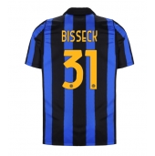 Moški Inter Milan Yann Bisseck #31 Replika nogometni dresi Domači 2026-27 Kratek Rokav