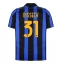 Moški Inter Milan Yann Bisseck #31 Replika nogometni dresi Domači 2026-27 Kratek Rokav