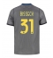 Moški Inter Milan Yann Bisseck #31 Replika nogometni dresi Tretji 2026-27 Kratek Rokav