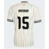 Moški Japonska Daichi Kamada #15 Replika nogometni dresi Gostujoči SP 2026 Kratek Rokav