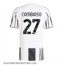 Moški Juventus Andrea Cambiaso #27 Replika nogometni dresi Domači 2025-26 Kratek Rokav