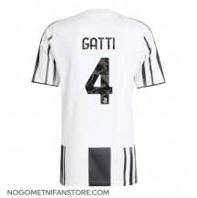 Moški Juventus Federico Gatti #4 Replika nogometni dresi Domači 2025-26 Kratek Rokav