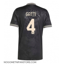 Moški Juventus Federico Gatti #4 Replika nogometni dresi Tretji 2025-26 Kratek Rokav