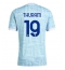 Moški Juventus Khephren Thuram #19 Replika nogometni dresi Gostujoči 2025-26 Kratek Rokav